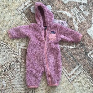 Patagonia Baby Furry Friends Fleece Bunting